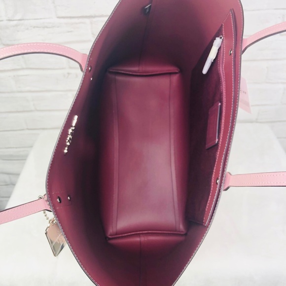 2PCS Coach Town Leather Tote Wallet Set - Picture 6 of 8